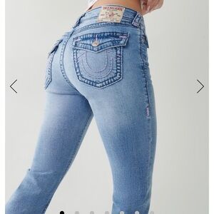 True Religion Becca Super T Stitch Bootcut Jeans 24, 25 NWT